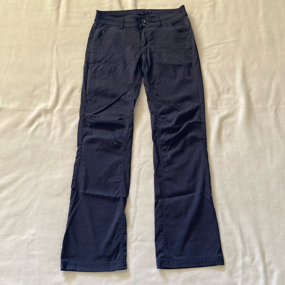 Prana Halle Pant. Charcoal grey. Size 8 Long 36” inseam.